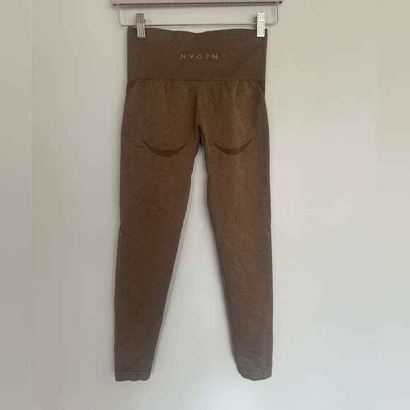 NVGTN Cocoa Contour Seamless Leggings – Size S - Picture 2 of 7